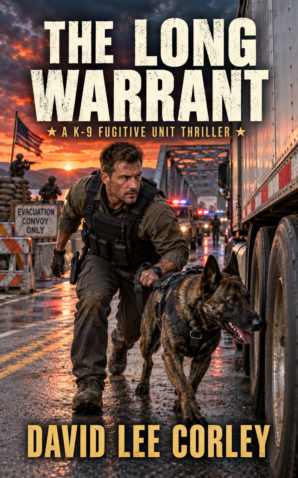 The Long Warrant (K-9 Fugitive Unit Book 2) cover