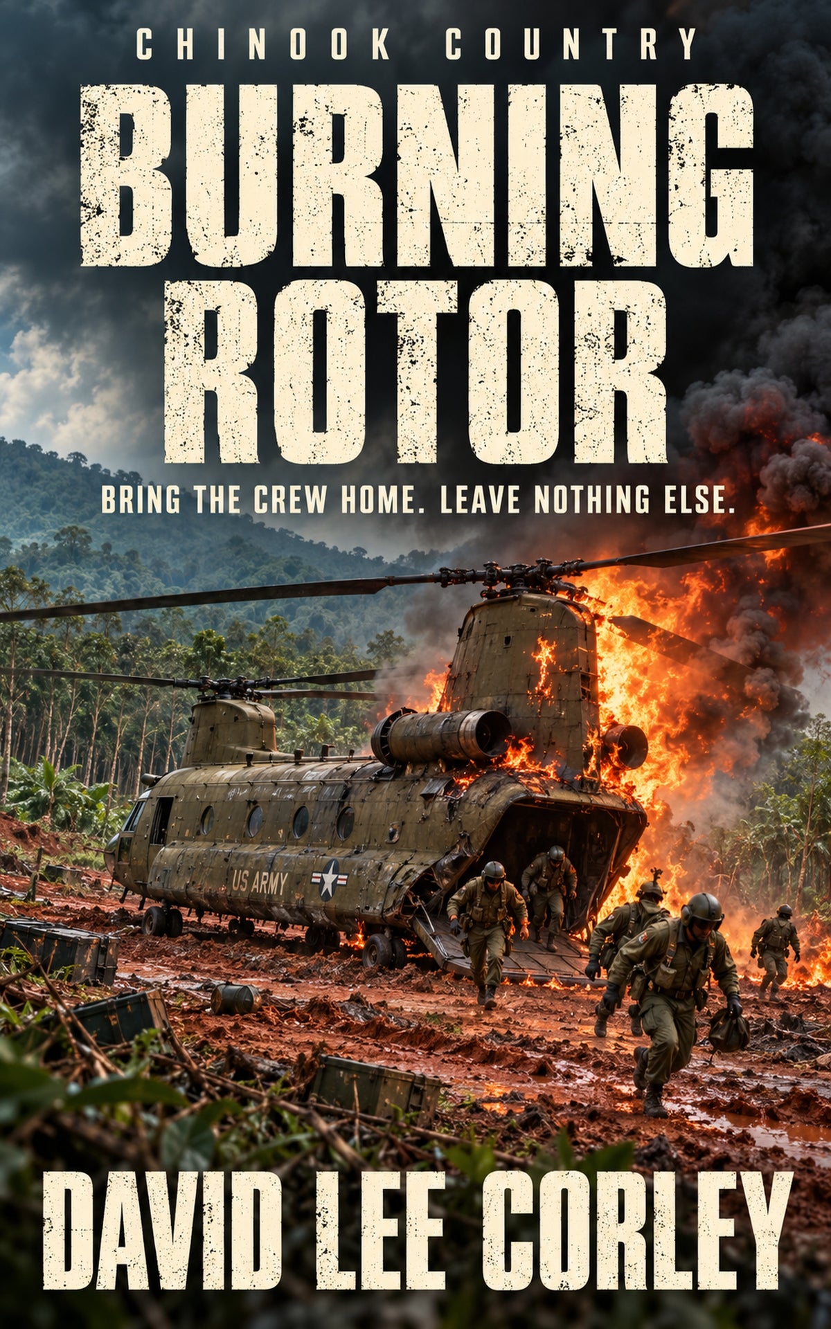 Burning Rotor (Chinook Country Book 3) ebook cover