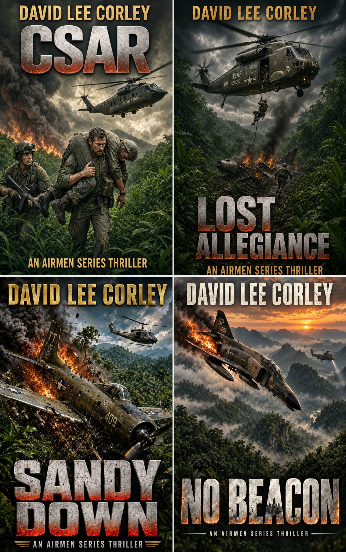Airmen Books 25-28 bundle