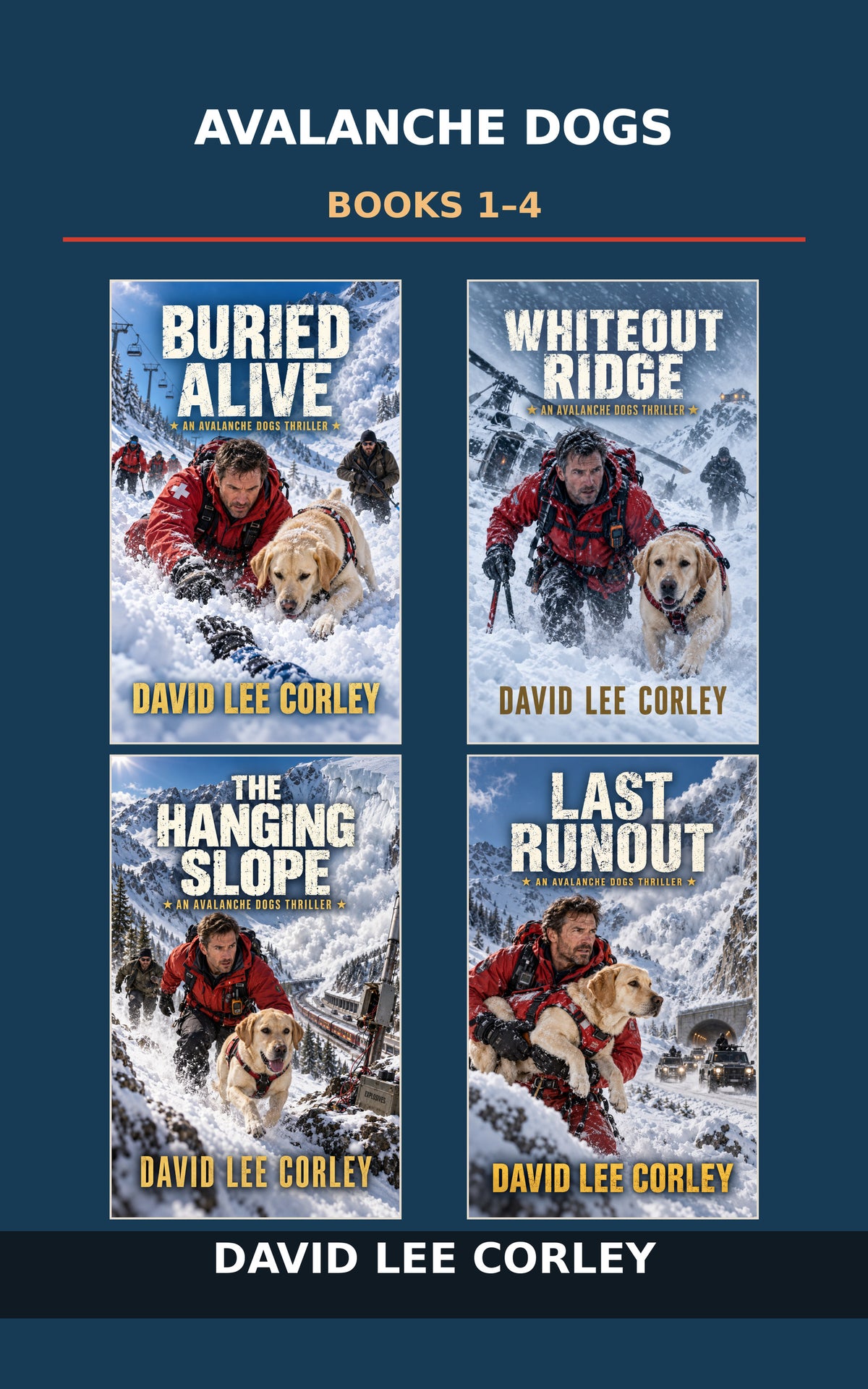 Avalanche Dogs Books 1-4 Bundle cover