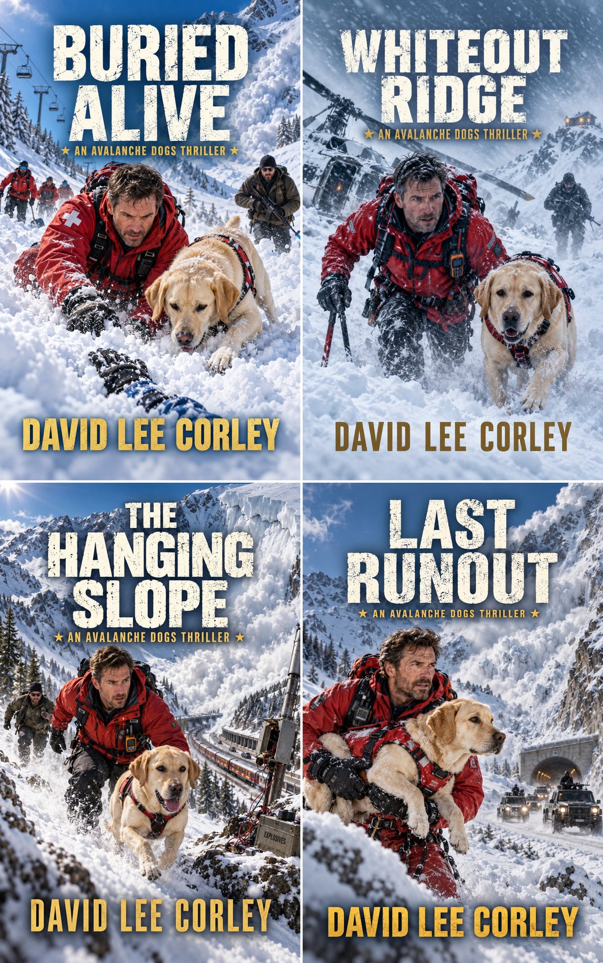Avalanche Dogs Books 1-4 Bundle (eBook)