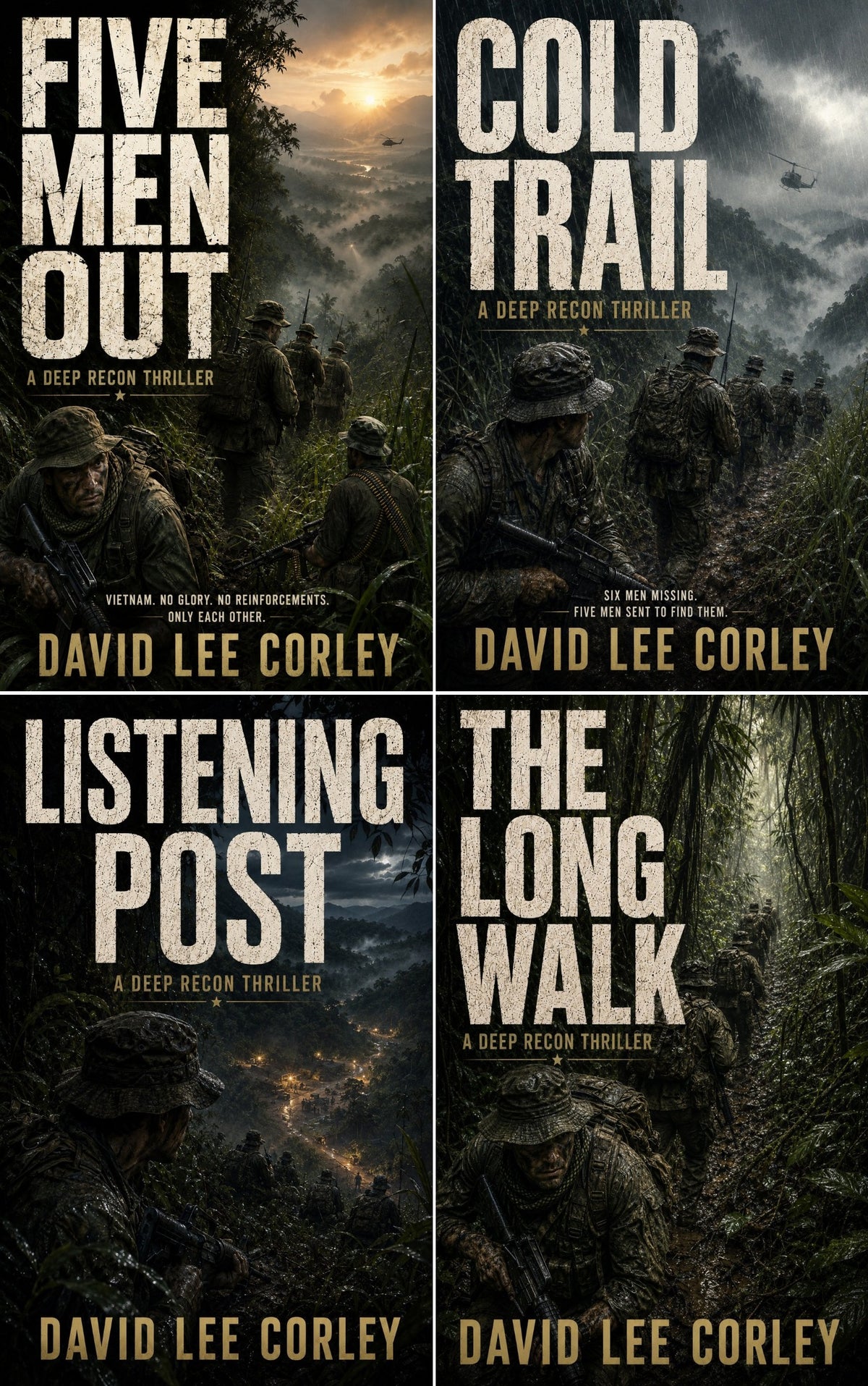 Deep Recon Books 1-4 bundle