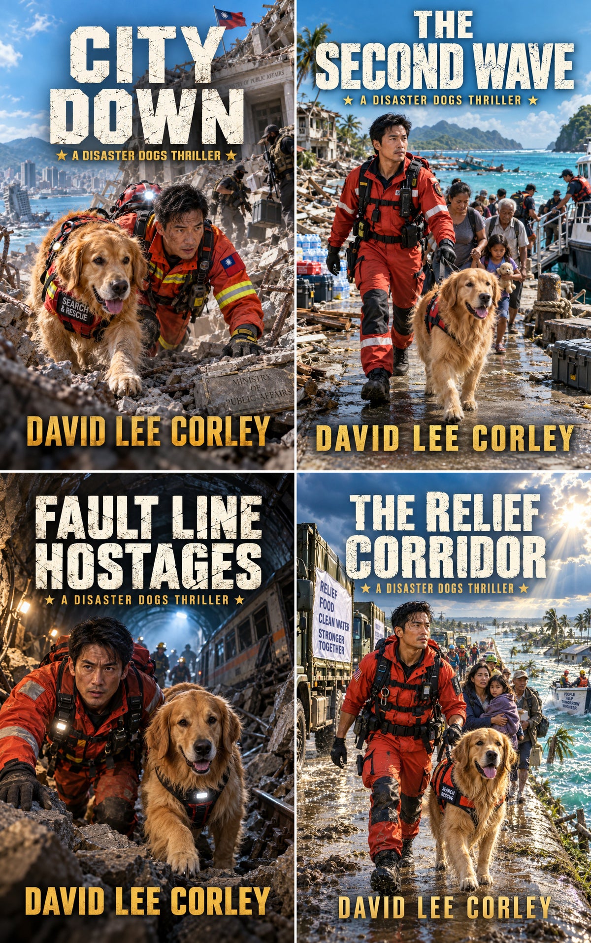 Disaster Dogs Books 1-4 Bundle (eBook)