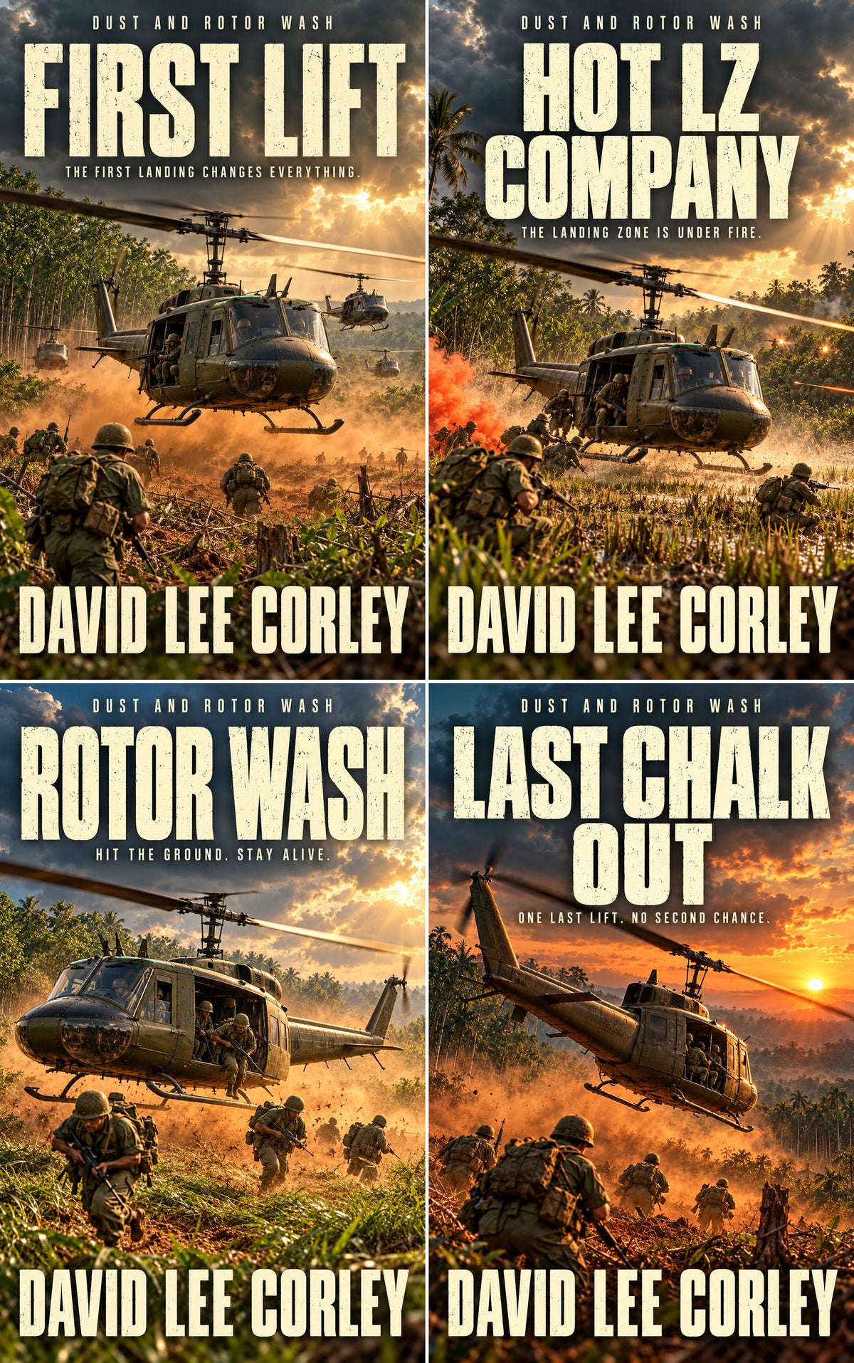Dust and Rotor Wash Books 1-4 Bundle (eBook)