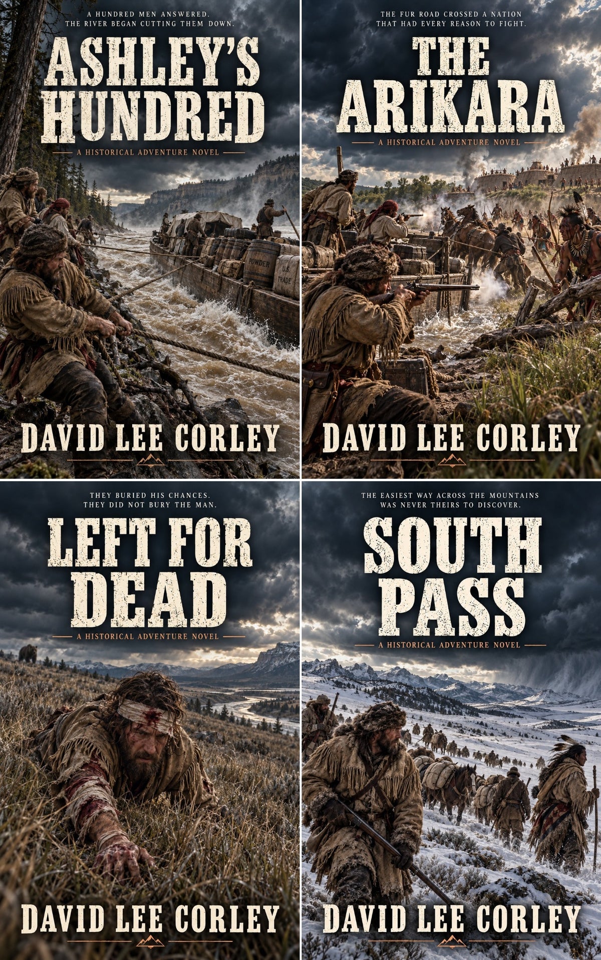Mountain Men Books 1-4 Bundle (eBook)