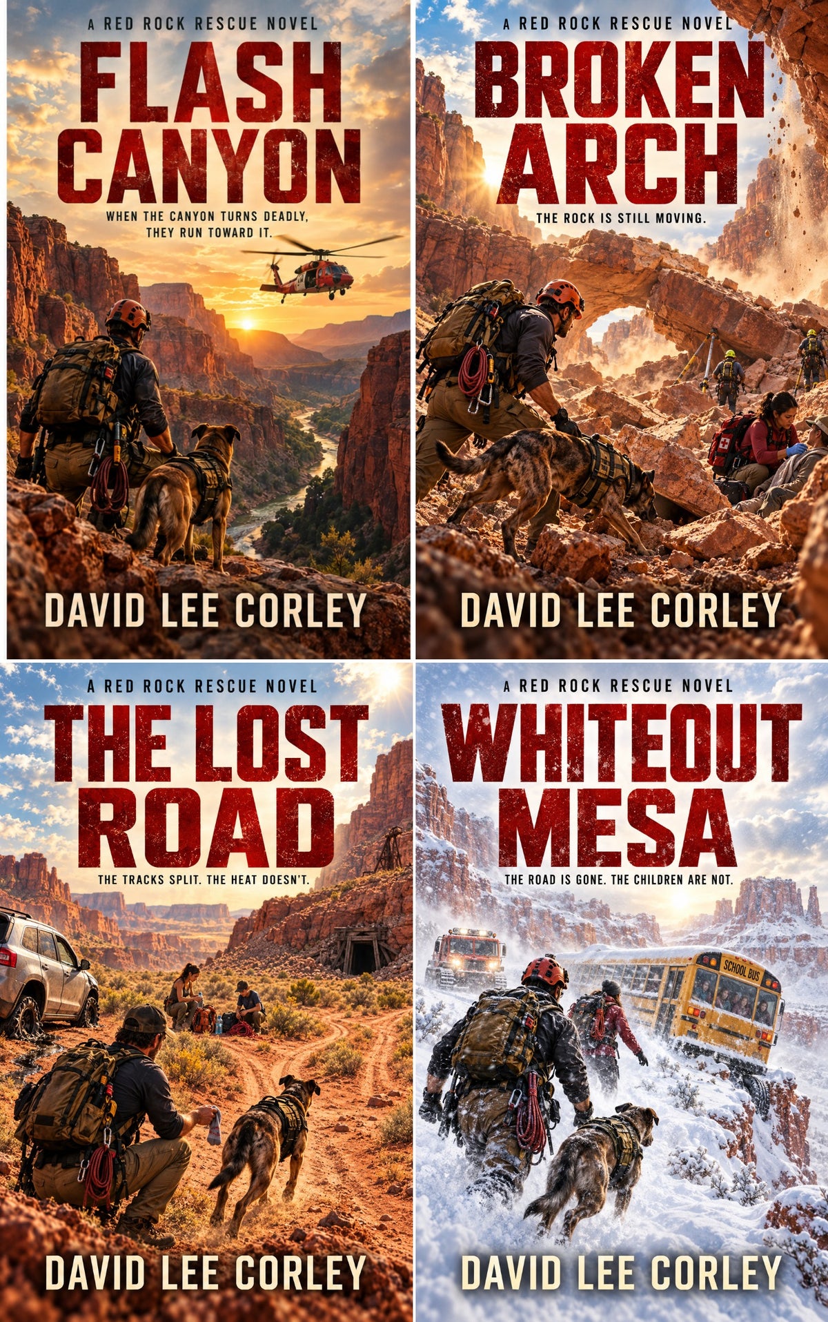Red Rock Rescue Books 1-4 bundle