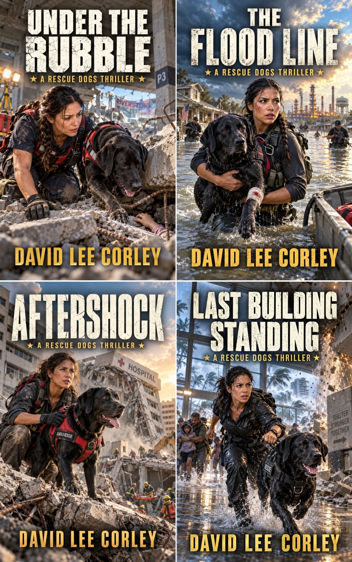 Rescue Dogs Books 1-4 bundle