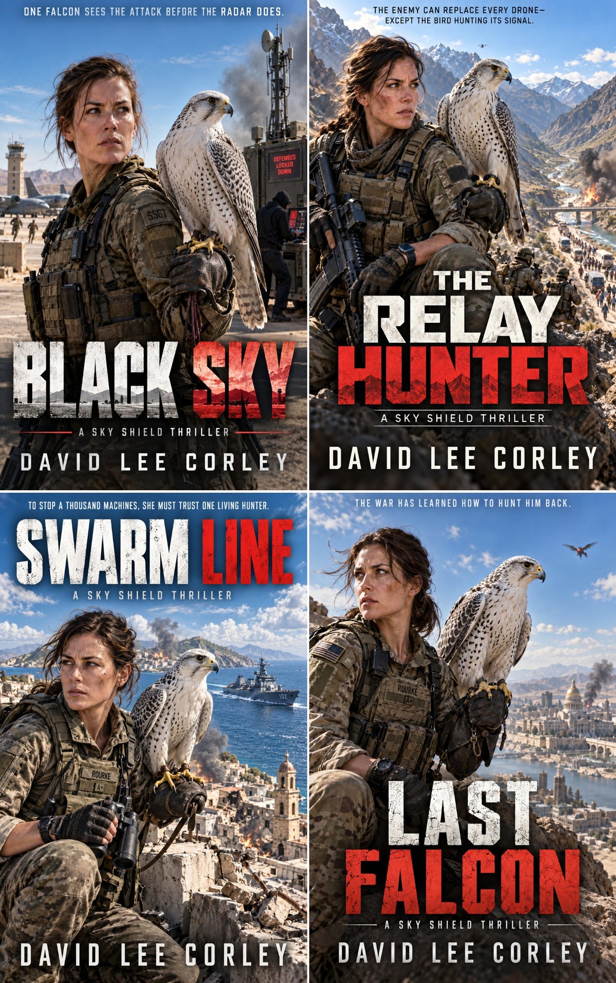 Sky Shield Books 1-4 bundle