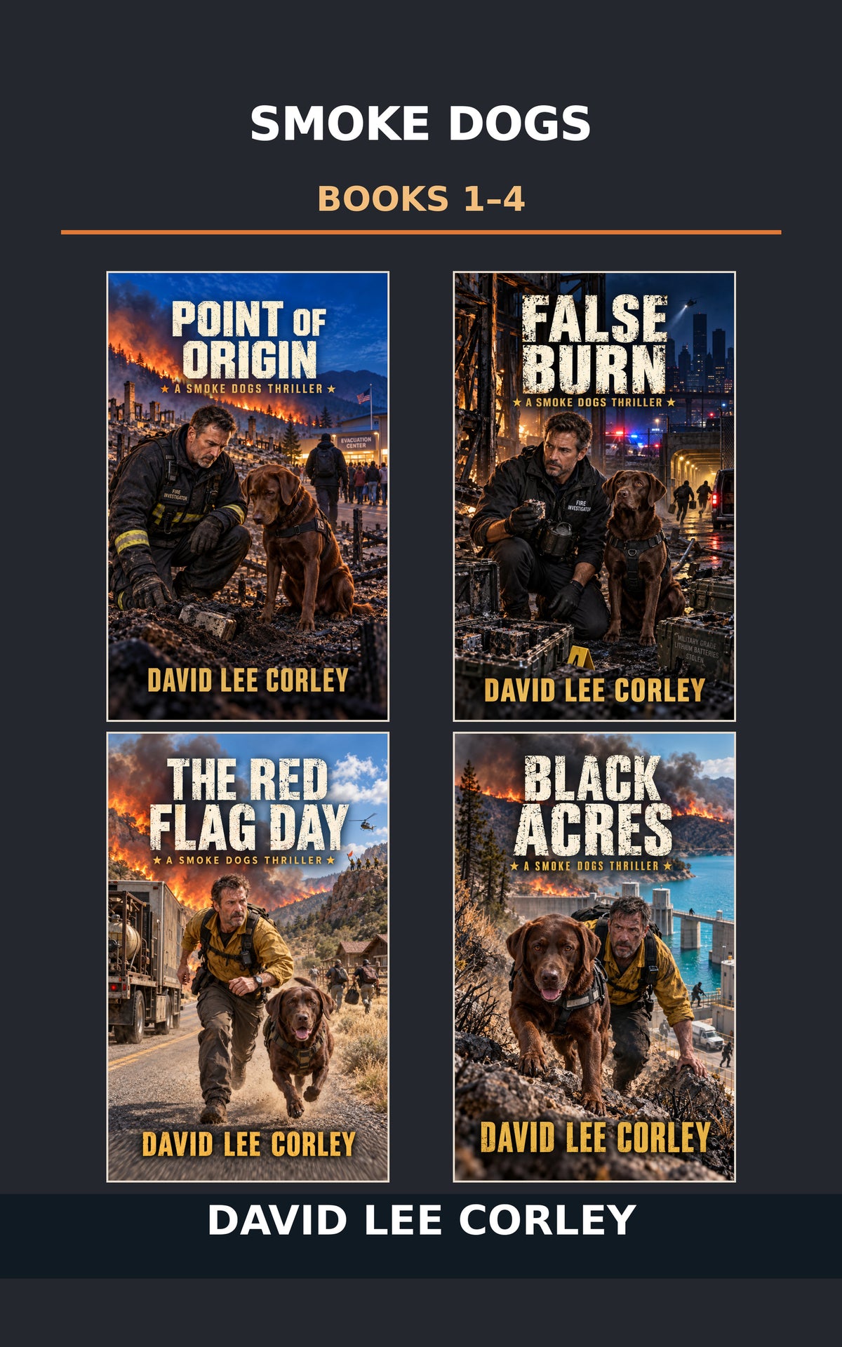 Smoke Dogs Books 1-4 Bundle cover