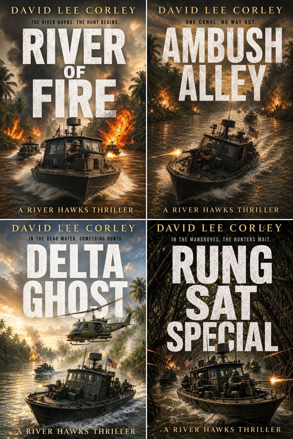 River Hawks Series Books 1-4 Bundle (eBook)